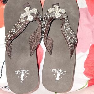 Brand New Corky's wedge sandals